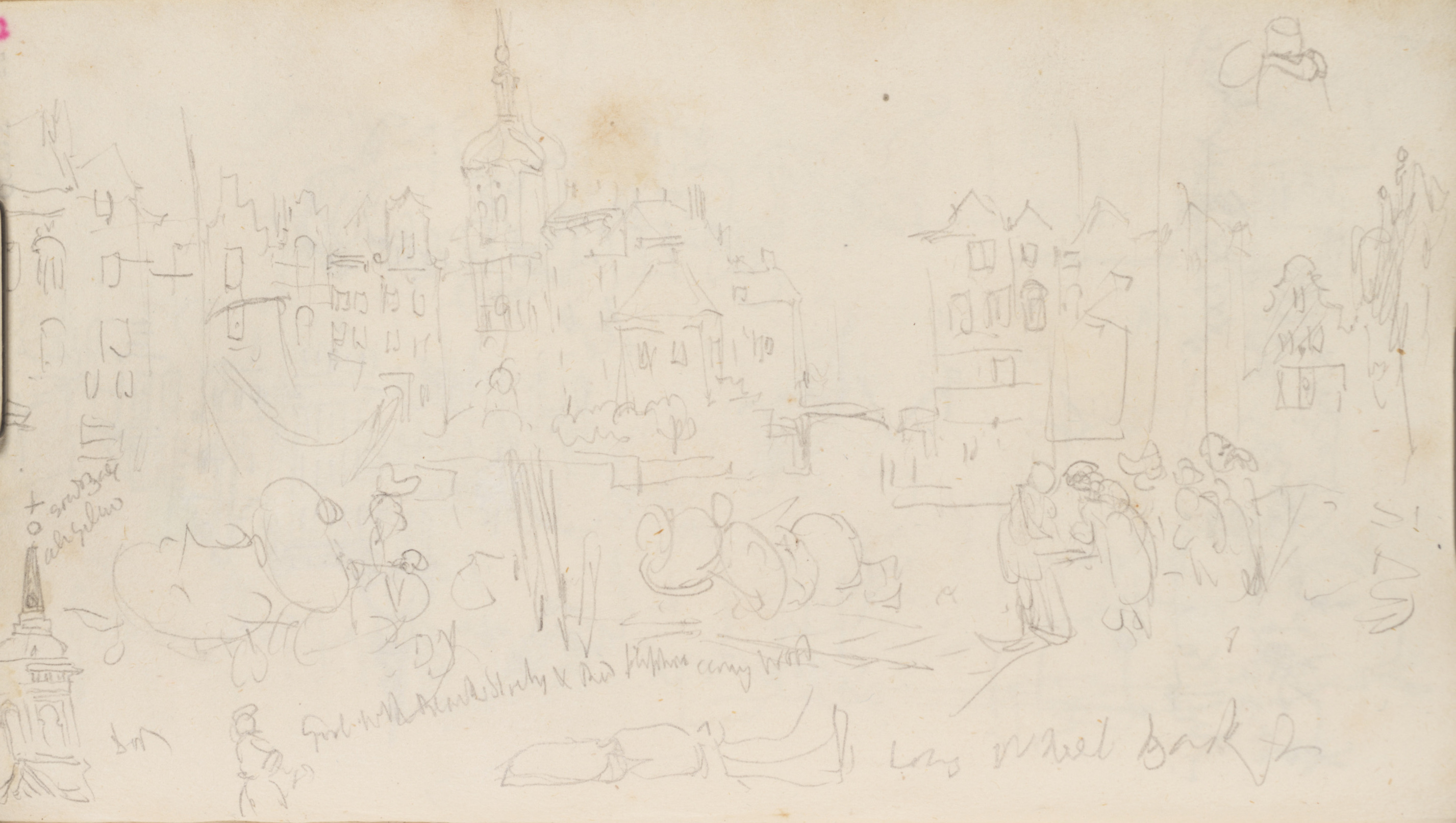 Wijnhaven richting Groothoofdspoort en Boombrug