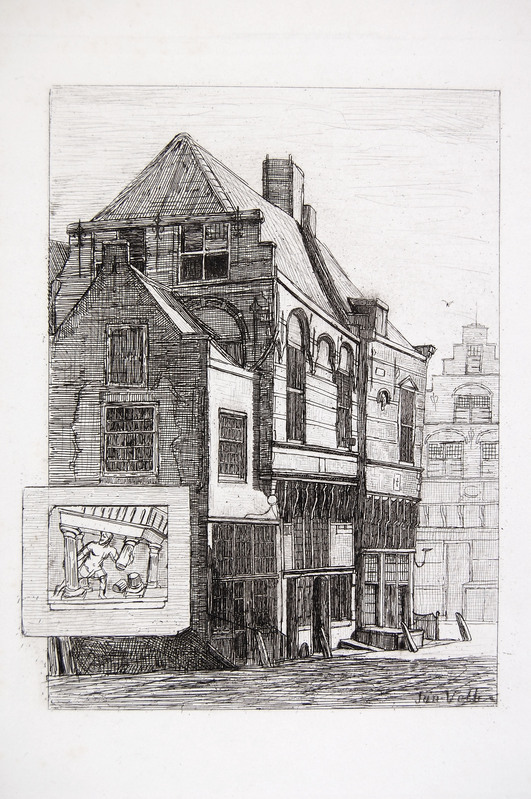 Wijnhaven richting Nieuwbrug vanaf Boombrug