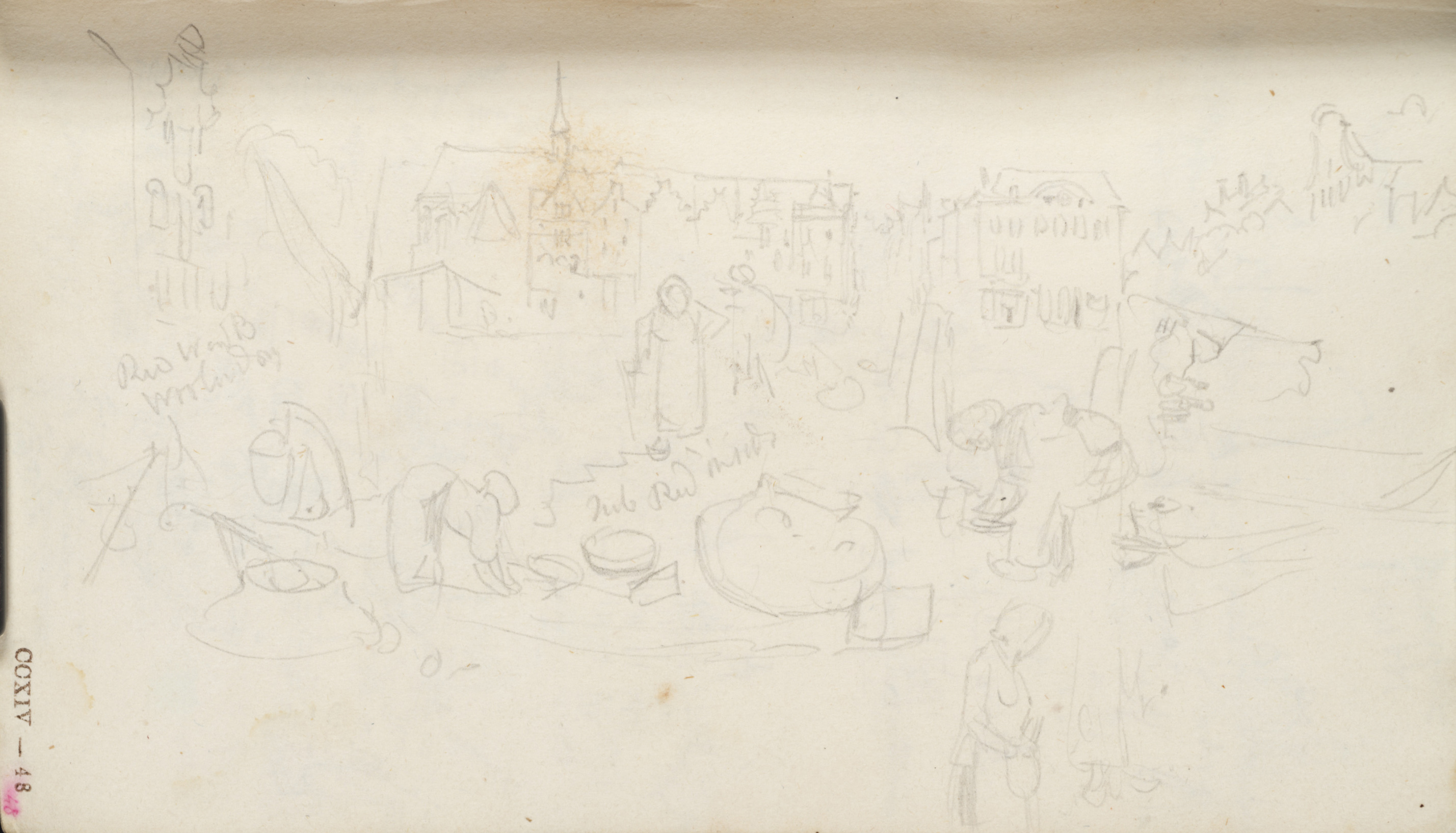 Het Vlak met bedrijvigheid op de Kuipershaven