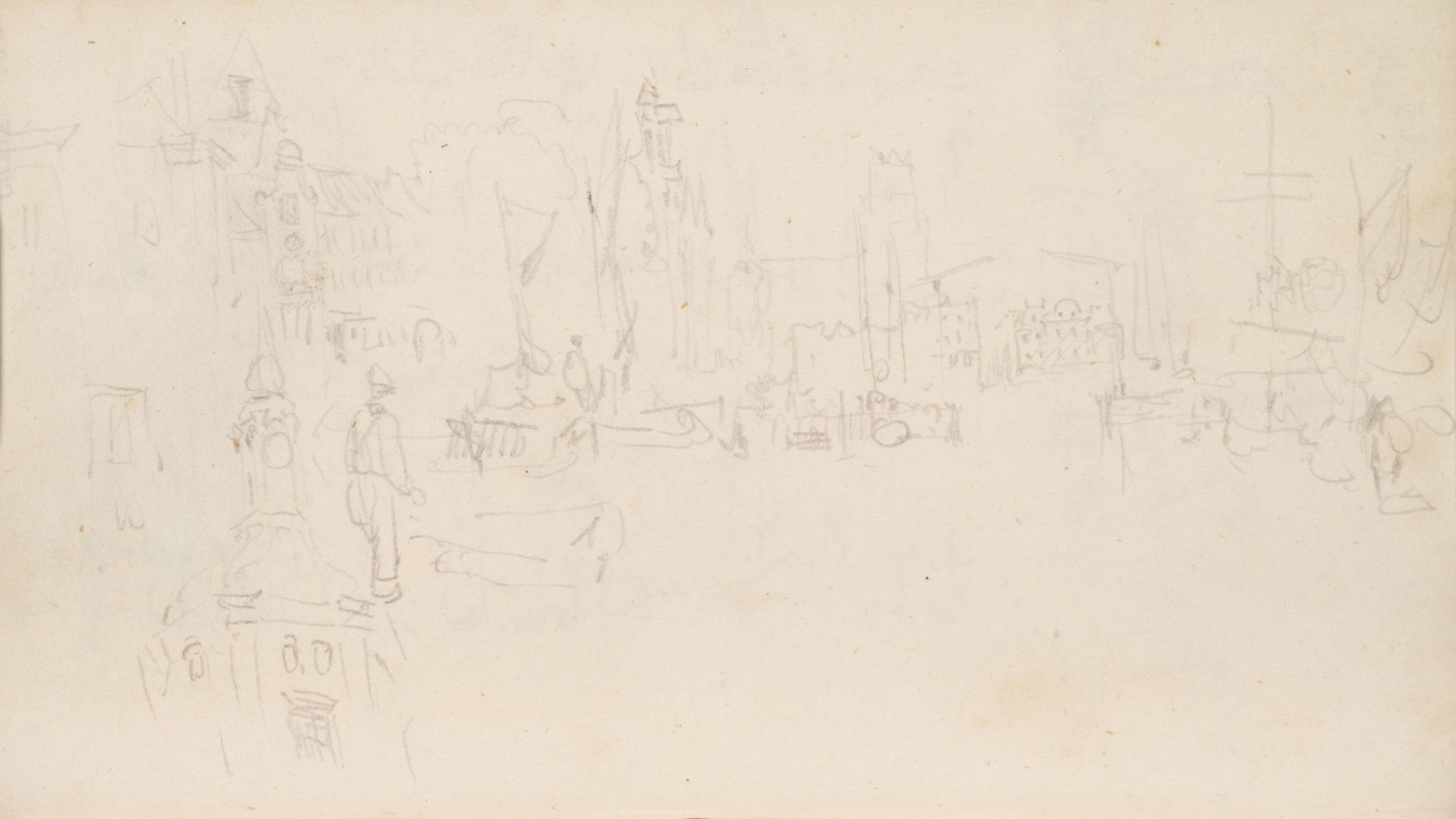 Albertus Brondgeest, Gezicht op Dordrecht