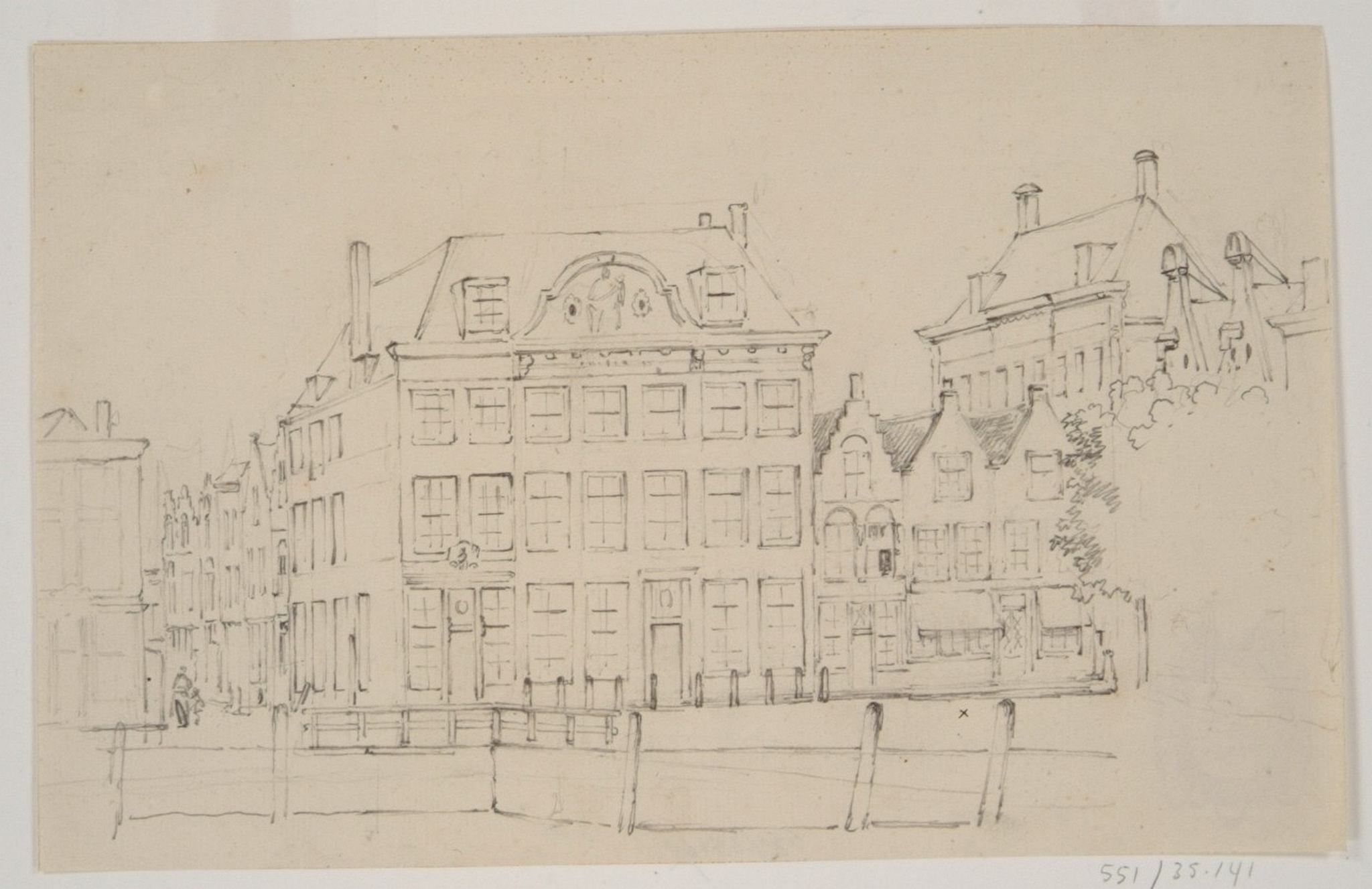 Albertus Brondgeest, Gezicht op Dordrecht